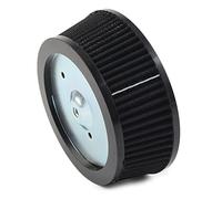 Generic SIKUAI Motorcycyle Metal Big Sucker Stage 1 Air Filter Element Replacement For Dyna 1999-2017, For Softail 2000-2015, for Harley Touring 1999-2007, Black