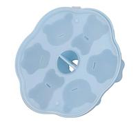 Generic Simpatico Stampo in Gelatina di Silicone per Torta Budino con Cubetti di Ghiaccio, Materiale Sicuro, Funzionamento Facile, Superficie Lucida, 6"x5,7", Design a Fumetti, Stampo Carino da (BLUE)