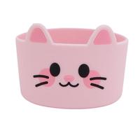 Generic Simpatico Stivale per Bottiglia D'acqua in Silicone, Custodia Antiscivolo con Motivo a Gatto per Biberon, Confezione da 3 (PINK)