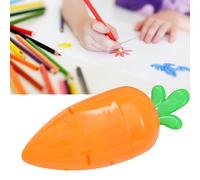 Generic Simpatico Temperamatite Manuale a Forma di Carota per Bambini, Temperamatite Portatile Piccolo per Scuola/ufficio, Plastica 3,15 X 1,18 Pollici