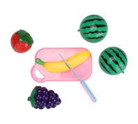 Generic Simulazione Giocattolo da Tagliare per Frutta Cucina in Plastica Durevole Fingi di Tagliare il Set di Giocattoli per i più Piccoli, Promuove il Pensiero Logico, Perfetto per il Legame