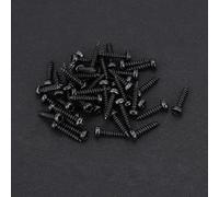 Generic Sintonizzatori di Chitarra, Comodi per Usare il Design dell'abbandiera Non Facile da Danneggiare la Vite del PEG di Regolazione in Metallo, Facile da Trasportare per gli Amanti degli (BLACK)