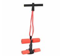 Generic Sit Up Bar Red Dispositivo in Schiuma Potente e Stabile per Esercizi Addominali e Core a Casa e in Palestra