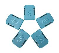 Generic Slot Porta Fibbia per Batteria Al Litio da 18 V per, Robusto Materiale ABS, Facile Accesso Alle Batterie Completamente Cariche, per L'uso in Cantiere