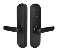Generic Smart Lock con Tessera Magnetica con Funzione Password Impronta Digitale per Uso Domestico Porta in Lega di Alluminio 2210g