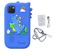 Generic Smart Phone per Bambini con Touchscreen da 2,8 Pollici, Giochi Educativi, Fotocamera Musicale per Ragazze e Ragazzi, Memoria Integrata da 32 GB per attività nel Tempo Libero (BLUE)