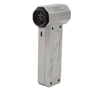 Generic Soffiatore a Getto Portatile Ad Alta velocità 150.000 Giri/min per Spolverino Elettrico per la Pulizia di Computer e Automobili, Design Leggero Ed Ecologico (SILVER)