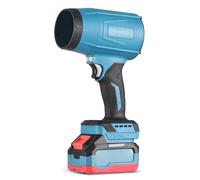 Generic Soffiatore per Foglie Senza Spazzole Potente Soffiatore D'aria a velocità Variabile per la Pulizia esterna. Viene Fornito con 2 Batterie (Spina europea)