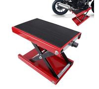 Generic Sollevamento Motociclistico, 1100 Libbre di Sollevamento a Forbice Motociclistica con Ponte Largo, 3,35-13,39 Pollici di Pala Crollo, Motociclista a Forcante per Moto