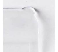 Generic Sollevatore per WC a Forma di Cartone Animato, Spugna Igienica Regolabile, Materiale PS Leggero per Viaggiare (Trasparente)