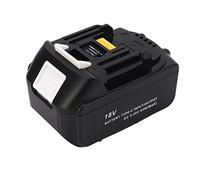 Generic Sostituzione Batteria 18 V, ABS Tipo C Indicatore di Alimentazione LED Durevole Batteria Al Litio 18 V Installazione Semplice per BL1830B BL1840B BL1850B BL1860B (5,0 Ah)