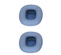 Generic Sostituzione dei Cuscino per Cuffie, Cuscinetti per le Orecchie delle Cuffie con Cuscini Auricolari per Sostituzione Morbida in Pelle di Memoria Auricolari per per (BLUE)