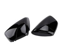 Generic Sostituzione del Coperchio della Batteria del Motociclo Durevole 2 Pezzi Coperture della Carenatura per Virago 700 750 1000 1100 1984-2022 Nero (nero lucido)