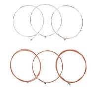 Generic Sostituzione di Corde Metalliche Durevoli in Lega di Rame per Chitarra per un Tono Caldo e Luminoso per Chitarra Folk