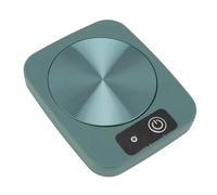 Generic Sottobicchiere Riscaldante Termostato Intelligente di qualità Materiale Premium per L'home Office, Funzione di Riscaldamento Rapido Sottobicchiere Scaldatazze caffè (GREEN)