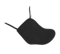 Generic Sottogola per Violino, Copertura in Morbida Spugna di Cotone Nera per Protezione del Mento e Comfort Durante il Gioco