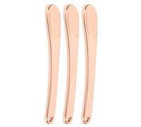 Generic Spatole Cosmetiche in Lega di Zinco per Lavorazione Fine per Crema Viso e Occhi, 3 Pezzi Presa Comoda Scene applicabili: Utenti di Prodotti di Bellezza