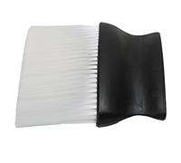 Generic Spazzola Barbiere Duster Al Collo, Spazzola per Cumpuli per Barbiere Duster Professional con Setole di Nylon Morbida con Base Verticale Stabile per Barbieri e Toelettatura Personale (WHITE)
