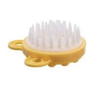 Generic Spazzola in silicone per cuoio capelluto, spazzola per capelli, massaggiatore portatile per cuoio capelluto, spazzola per capelli da doccia per la crescita dei capelli e massaggio alla testa