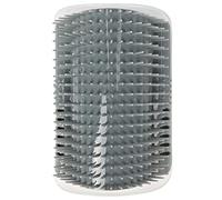 Generic Spazzola per Gatti con Pettine Massaggiante per Toelettatura Automatica per Angoli di Pareti, Spazzola per di Gatti in Plastica Resistente, Attrattivo per Erba Gatta, Adatta per la (GREY)