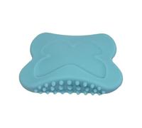 Generic Spazzola per Gua Sha, strumento per il viso, antiscivolo, pratico, ergonomico, unico, in silicone, strumento per massaggio manuale, regalo SPA per il, Blu