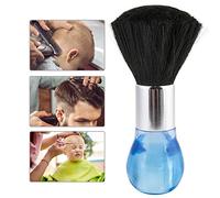 Generic Spazzola per Spolverare il Collo Spazzola per Capelli Morbida e Flessibile per la Pulizia della Lana per lo Strumento per lo Styling del Taglio dei Capelli del Salone di Barbiere con Manico