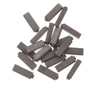 Generic Spazzole Carboncini per Motore Asciugacapelli 20 Pezzi in Carbonio Argento Adattamento Preciso e Affidabilità per Riparazione Motori Elettrici