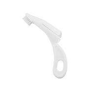 Generic Spazzolino per Cani con Setole in Nylon per la Pulizia dei Denti, Setole Ergonomiche e Morbide Comoda Cura degli Animali Domestici, 1 Pezzo (WHITE)