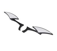 Generic Specchietti Retrovisori Moto Spear Blade Neri per Incrociatori e Chopper Design Elegante 5,25 Pollici