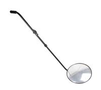 Generic Specchietto di Ispezione Sotto L'auto, Strumento di Sicurezza Ingranditore del Veicolo con Luce, Angolo Regolabile, Riflettore Visivo Retrattile per Posti di Controllo di