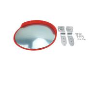 Generic Specchio Convesso Specchio di Sicurezza Grandangolare per Parcheggio Vialetto, di Sicurezza Stradale PC PP da 18 Pollici per Negozio di Garage (Tipo per esterni (diametro del tubo della