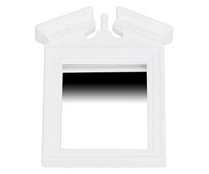 Generic Specchio Cosmetico Dal Design Elaborato per Casa delle Bambole 1:12, Decorazione da Sogno per la Casa delle Bambole, Mini Cornice per Specchio in Stile Europeo, Ottimo Regalo di Natale o