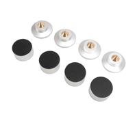 Generic SPEGLE ISOLAMENTO PIEDE PAD ALLUMINUM AMPORE AMCROGNO SCHUCTORIO SPIKE PER LETTORE CD AMPLIFICA (SILVER)