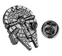 Generic Spilla a forma di astronave Millennium Falcon, Small, Zinco, Zinco, bianco