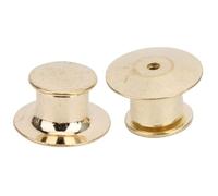 Generic Spilla con Chiusura a Molla Chiusura a Molla per Spille da Bavero 50 Pezzi Materiale Ottone 7 X 10 Mm per Targhette con Nome, Borse, Puntine da Disegno (GOLD)