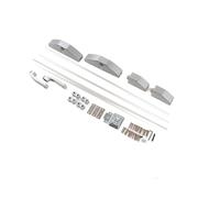 Generic Spingere Verso il Basso la Serratura per la Fuga Apertura Facile della Porta Lunga Durata per il Dispositivo di Uscita Dalla Fabbrica Dell'hotel, Acciaio Inossidabile (Doppio punto di