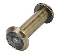 Generic Spioncino per Porta Resistente da 220 Gradi con Copertura Posteriore per Porta di Sicurezza Domestica in Legno, Fibra di Vetro, Metallo, Finitura Dorata, Lunghezza 2,4" per Scena Applicabile