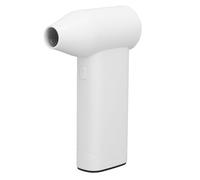 Generic Spolverino Elettrico, Soffiatore d'aria Portatile Ad Alta velocità Senza Fili 130000 Giri/min Velocità Continua per la Pulizia delle Tastiere dei Computer (WHITE)