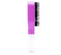 Generic Spray Nebulizzatore per Spazzola per Capelli Strumento Idratante 2 in 1 per il Controllo Dell'effetto e Districante, Perfetto per Tutti i di Capelli (PURPLE)