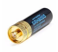 Generic SRH805S Antenna per Walkie Talkie SMA-F Antenna femmina a doppia banda 50OHM per BAOFENG GT-3 UV-5R BF-888S Radio SRH-805S Antenna 10W Mini antenna Walkie Talkie corta