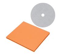 Generic Stabilizzatore CD DVD, Stabilizzatore Disco in Fibra di Carbonio da 0,2 Mm, Migliora la qualità del Suono e Riduce l'elettricità Statica per Tutti i Lettori CD, 12 Cm, 1 unità (WHITE)