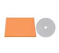 Generic Stabilizzatore CD DVD Stabilizzatore Disco Premium in Fibra di Carbonio da 0,2 Mm Migliore qualità del Suono e Riduzione del Rumore, Compatibile con Tutti i Lettori CD (WHITE)