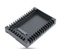 Generic Staffa Adattatore per Disco Rigido da 2,5 Pollici a 3,5 Pollici Materiale Ignifugo Ad Alta Resistenza Supporto velocità per Storage Esterno e Interno ABS