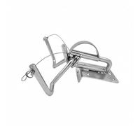Generic Staffa di Supporto Marina Staffa Installazione Supporto Dinghy Kit Montaggio Morsetto a Scatto Costruzione Stabile Adatta per Imbarcazioni Porti Armatori Moderni, Solo Staffa