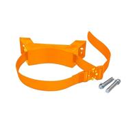 Generic Staffa per Bombola Supporto Porta Bombola Da Parete Porta Cilindro Staffa Portabombole con Cintura Regolabile in PP Resistente Agli Urti Adatta per La