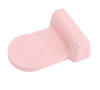 Generic Staffa Portatile Portatile Staffa di Ricarica a Cordone Rotabile 3300 MAh per Sparare Video Guardando la TV (PINK)