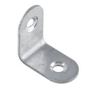 Generic Staffe Ad Angolo Retto per Staffe Angolari in Acciaio Inossidabile da 10 Pezzi per il Montaggio di Mobili e Opzioni di Supporto da 20-50 Mm (20*20*16MM)