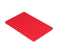Generic Stampo per Biscotti per Cani Mini Snack in Silicone a Forma di Cuore per Dolcetti per Animali Domestici Resistente Alle Alte Temperature 150 Fori