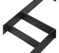 Generic Stampo per Gradini in Calcestruzzo Stampo Flessibile per Percorsi da Giardino per la Creazione Artistica di Pavimentazioni, Realizzato in Resistente Materiale PP
