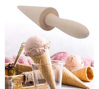 Generic Stampo per Rotolare in Legno per Pasticceria, Strumento per Cuocere il Cono Gelato, Rullo a Cono per Dessert Casalingo, Involucro per Waffle Fai-da-te (Come mostrato)